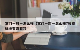 掌门一对一怎么样（掌门一对一怎么样?收费标准有没有?）