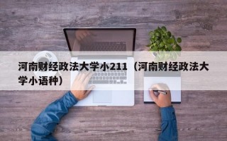 河南财经政法大学小211（河南财经政法大学小语种）