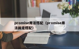 promise用法搭配（promise用法固定搭配）