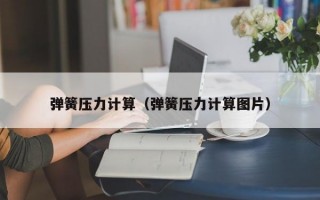 弹簧压力计算（弹簧压力计算图片）