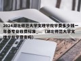 2024湖北师范大学文理学院学费多少钱一年各专业收费标准_...（湖北师范大学文理学院学费贵吗）