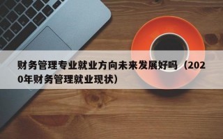 财务管理专业就业方向未来发展好吗（2020年财务管理就业现状）