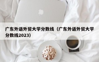 广东外语外贸大学分数线（广东外语外贸大学分数线2023）