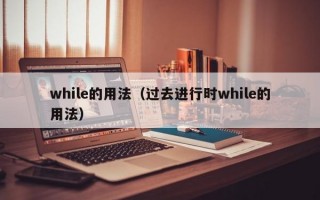 while的用法（过去进行时while的用法）