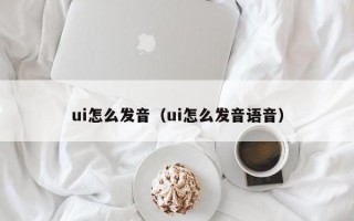 ui怎么发音（ui怎么发音语音）