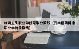 红河卫生职业学院录取分数线（云南医药健康职业学院录取线）