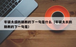 牢骚太盛防肠断的下一句是什么（牢骚太长防肠断的下一句是）