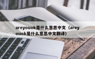 areyouok是什么意思中文（areyouok是什么意思中文翻译）