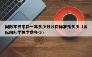 国际学校学费一年多少钱收费标准是多少（国际国际学校学费多少）