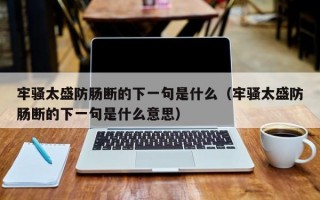 牢骚太盛防肠断的下一句是什么（牢骚太盛防肠断的下一句是什么意思）