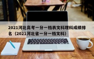 2021河北高考一分一档表文科理科成绩排名（2021河北省一分一档文科）