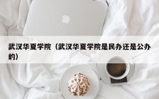 武汉华夏学院（武汉华夏学院是民办还是公办的）