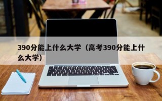 390分能上什么大学（高考390分能上什么大学）