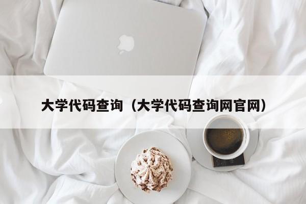 大学代码查询（大学代码查询网官网）-第1张图片