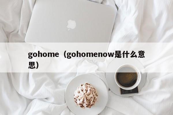 gohome（gohomenow是什么意思）-第1张图片