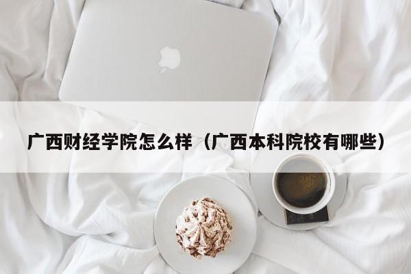 广西财经学院怎么样（广西本科院校有哪些）-第1张图片