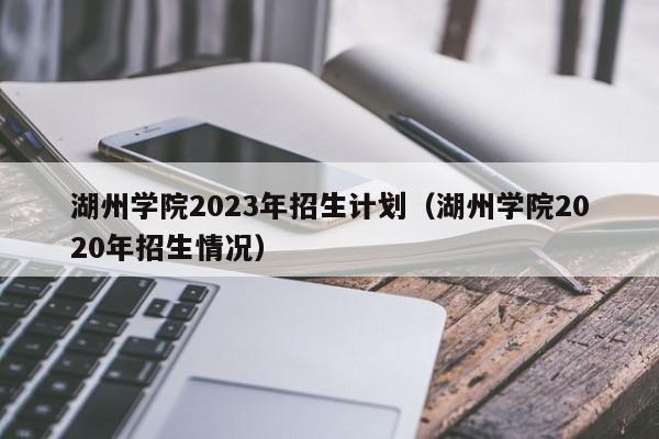 湖州学院2023年招生计划（湖州学院2020年招生情况）-第1张图片