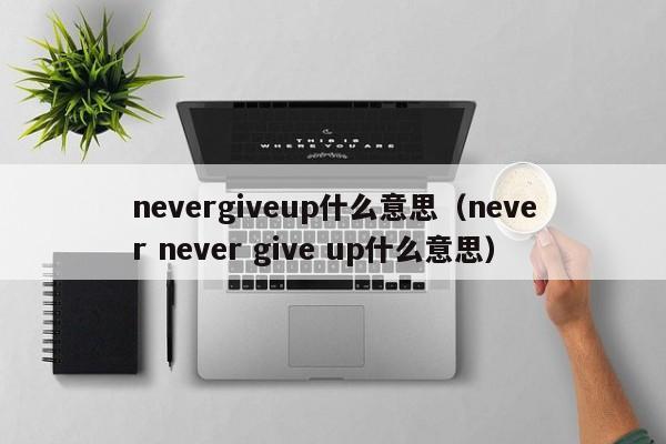 nevergiveup什么意思（never never give up什么意思）-第1张图片