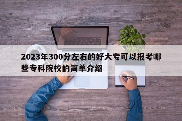 2023年300分左右的好大专可以报考哪些专科院校的简单介绍-第1张图片