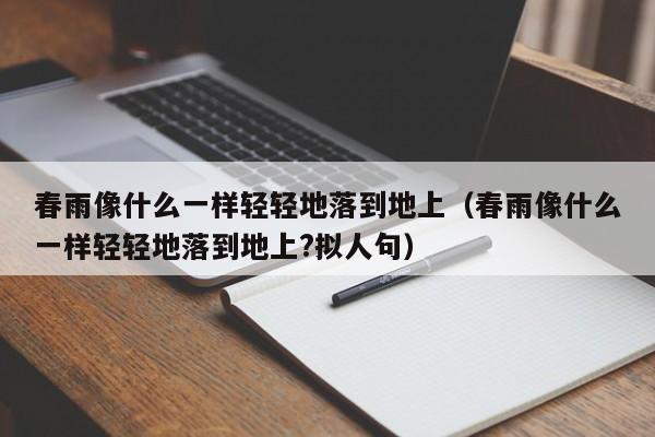 春雨像什么一样轻轻地落到地上（春雨像什么一样轻轻地落到地上?拟人句）-第1张图片