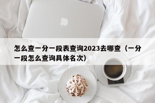 怎么查一分一段表查询2023去哪查（一分一段怎么查询具体名次）-第1张图片