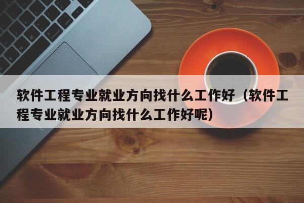 软件工程专业就业方向找什么工作好（软件工程专业就业方向找什么工作好呢）-第1张图片