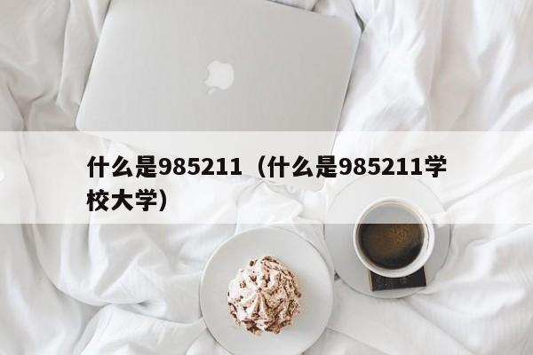 什么是985211（什么是985211学校大学）-第1张图片