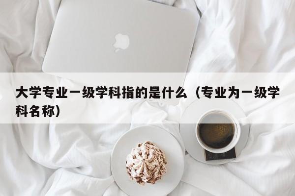 大学专业一级学科指的是什么（专业为一级学科名称）-第1张图片