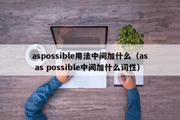 aspossible用法中间加什么（as as possible中间加什么词性）-第1张图片