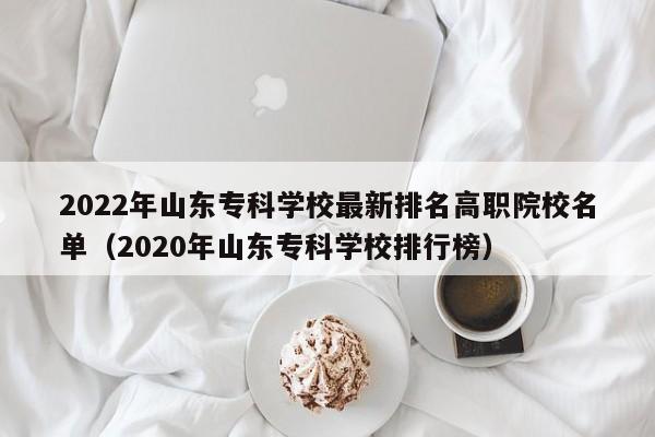 2022年山东专科学校最新排名高职院校名单（2020年山东专科学校排行榜）-第1张图片