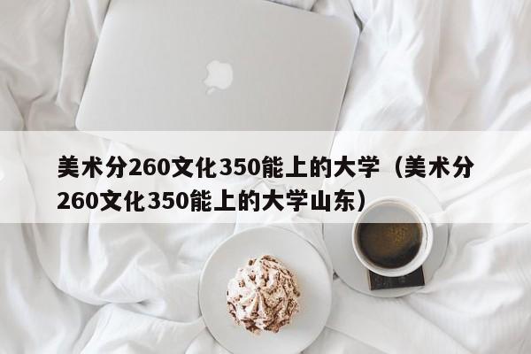 美术分260文化350能上的大学（美术分260文化350能上的大学山东）-第1张图片