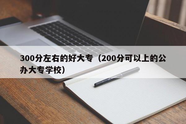 300分左右的好大专（200分可以上的公办大专学校）-第1张图片