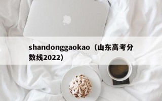 shandonggaokao（山东高考分数线2022）