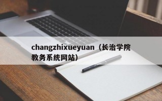 changzhixueyuan（长治学院教务系统网站）