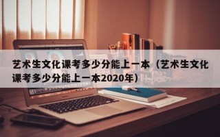 艺术生文化课考多少分能上一本（艺术生文化课考多少分能上一本2020年）